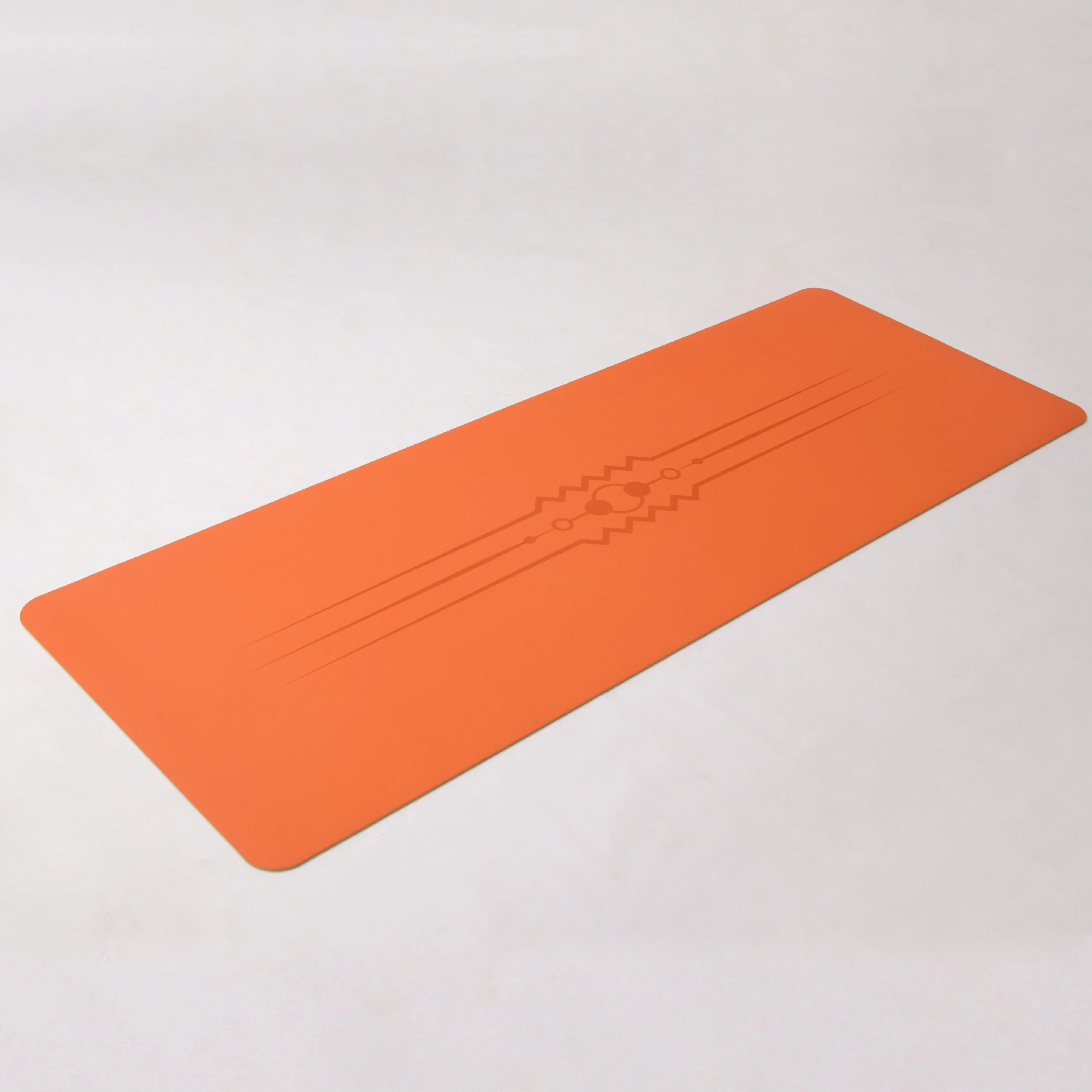 2022 new upgraded coconut fiber 4.5/5mm thick sticky pu yoga foldable travel mat natural rubber non slip yoga mat