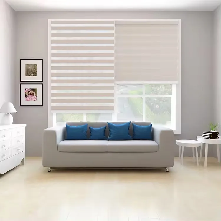 Оптовая продажа без перфорации световая занавеска для спальни Офисная изоляция интеллектуальная лифта