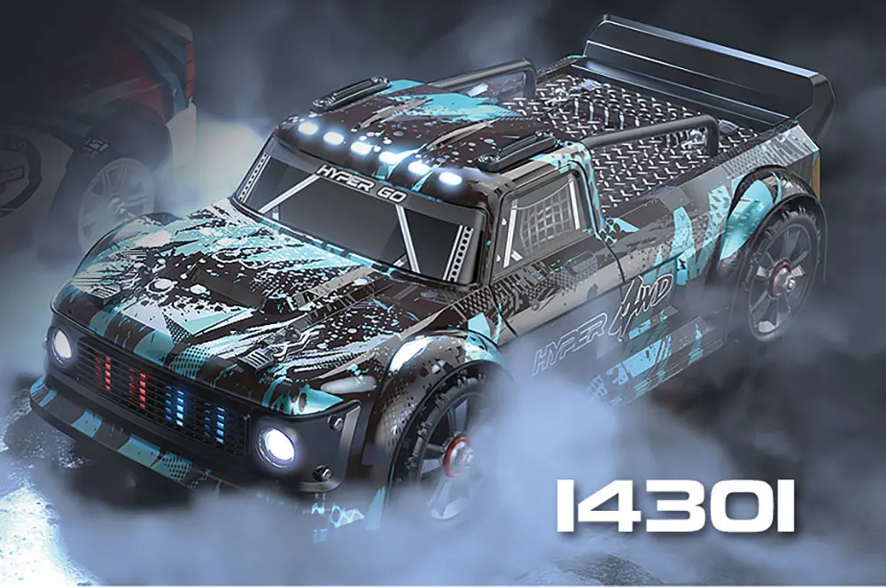 2023 HOSHI Hyper Go MJX 14301 RC Car 1/14 Drift Racing Car All-metal Chassis Remote Control Brushless Motor 55KM/H RC Car Toy