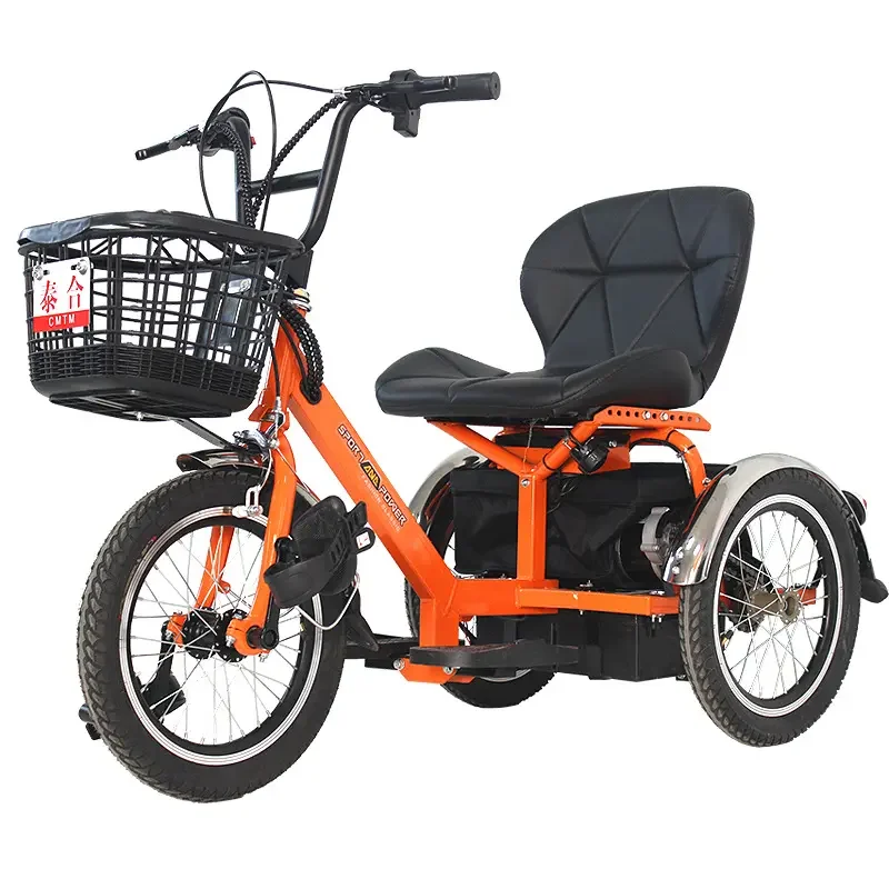 Hot sell 24V 12AH Mini electric tricycle Convenient and practical 3 Wheels Electric Bike