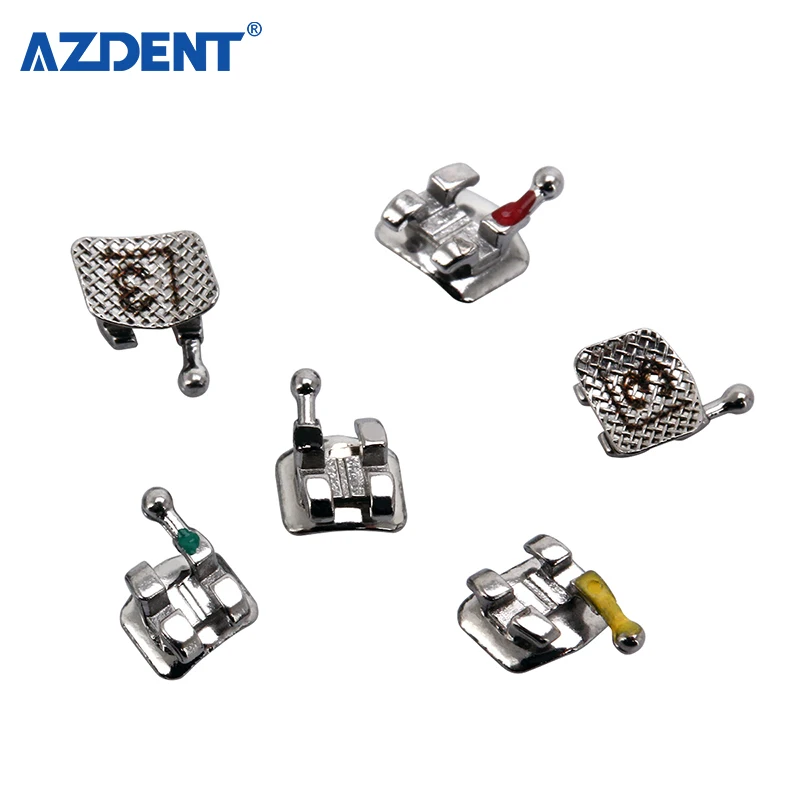 AZDENT orthodontic dental bracket set/ dental metal bracket kit