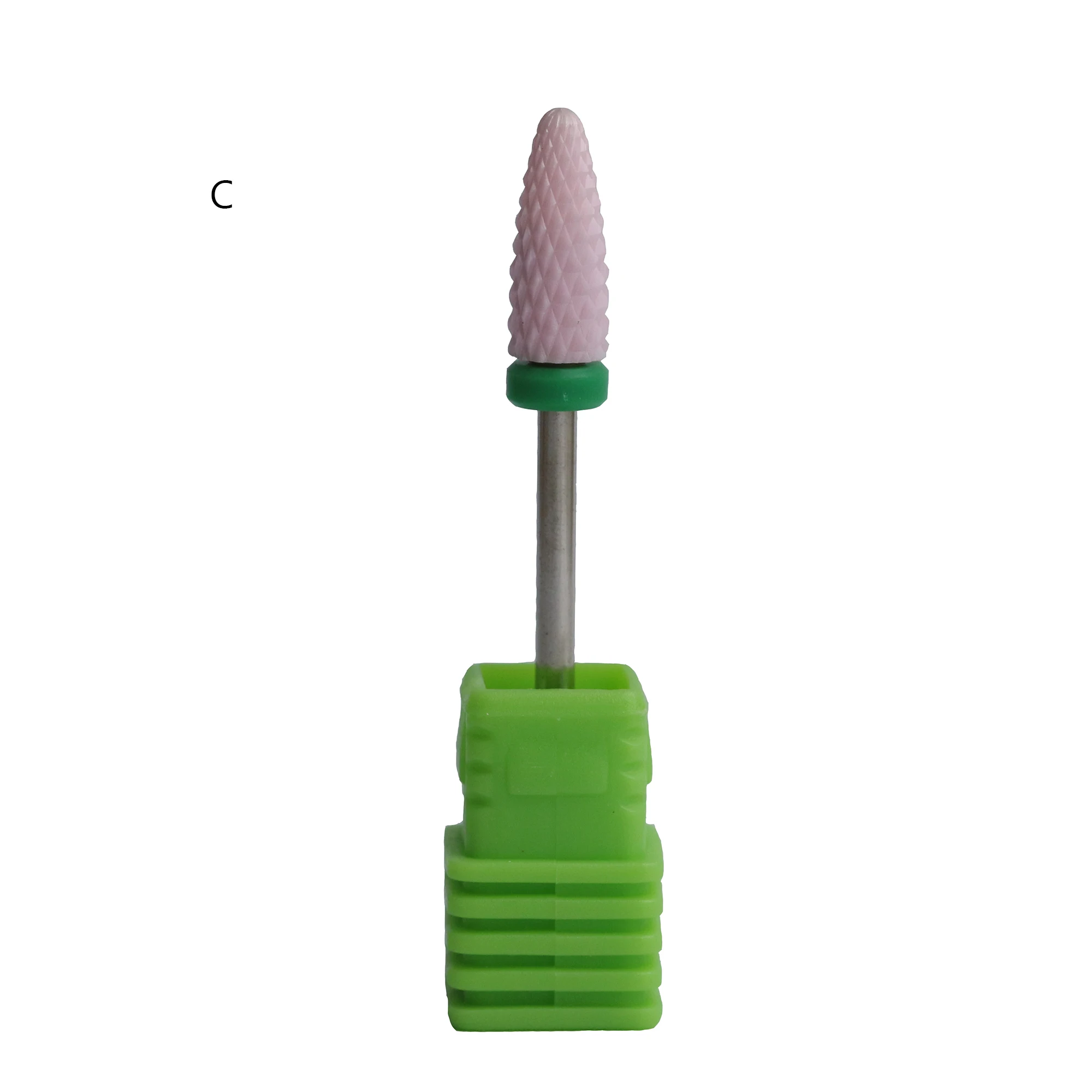 Professional Bullet Shape Bit Remove Gels Cross Cut Scrap Nail Art Ceramic Drill Bit Dental drill bits