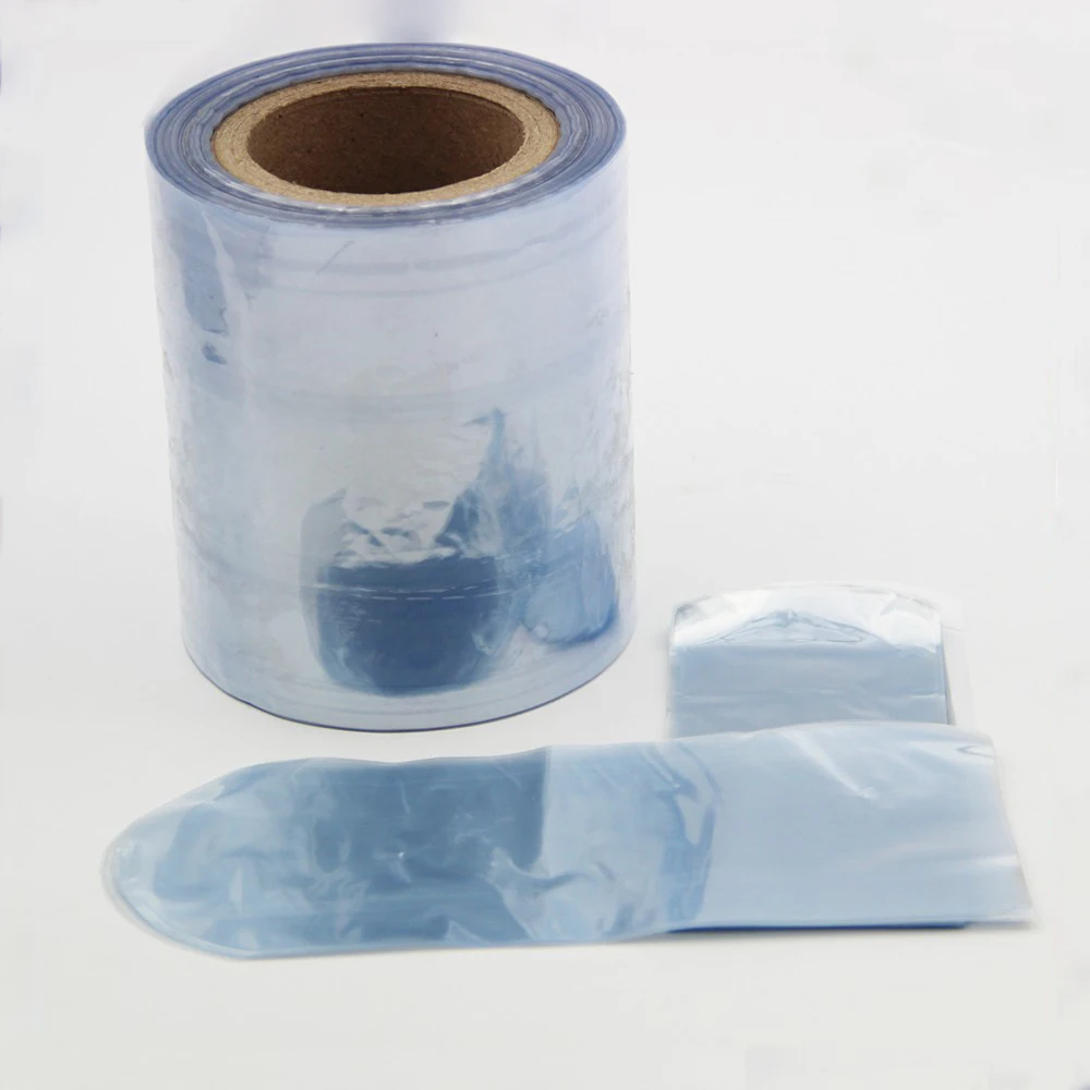 Guangdong China Factory Made Plastic PET/PVC/PE/POF Custom Packaging Shrink Film On Roll For Sealing Food And Beverage