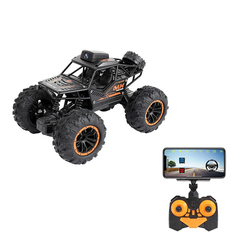 car with competitive price Wifi Camera Video Gravity Sensor Mobile Phone Control Toys  Long Range Rock RC Alloy Climbing car