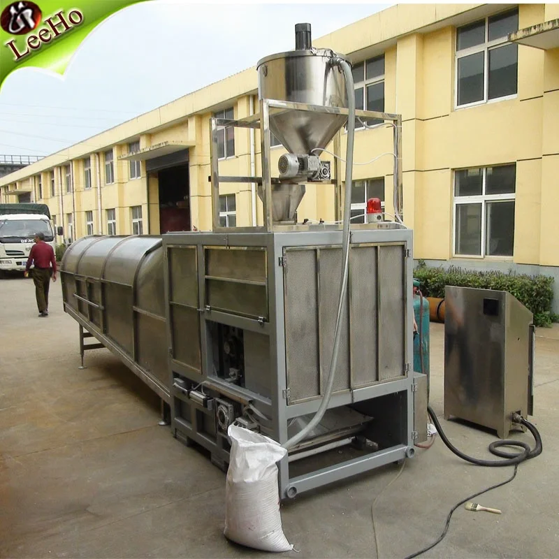 automatic type air flow grain puffing wheat popping machine