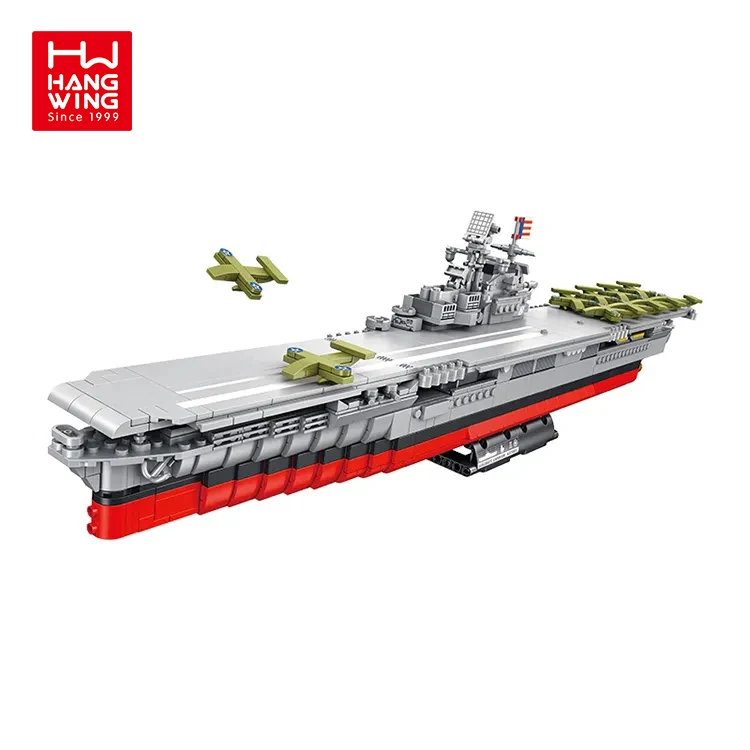 Hot Selling Panlos 637003 Military Warship Building Blocks Hornet Aircraft Carter 1487PCS