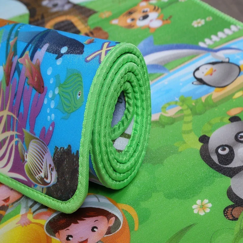 Animal Design foam mat thickened baby fall prevention Child play crawling mat Bedroom floor living room Baby play mat at home