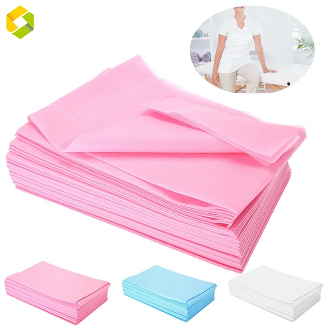 Wholesale non-woven fabric disposable massage PP bed sheet spa disposable sheet