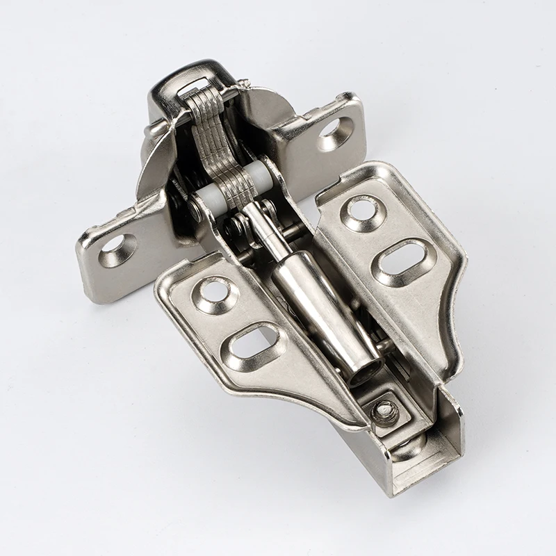 High Quality Full Overlay Stainless Furniture Hardware Conceal Soft Close Wardrobe Kitchen Cabinet Silent Hydraulic Door Hinge 