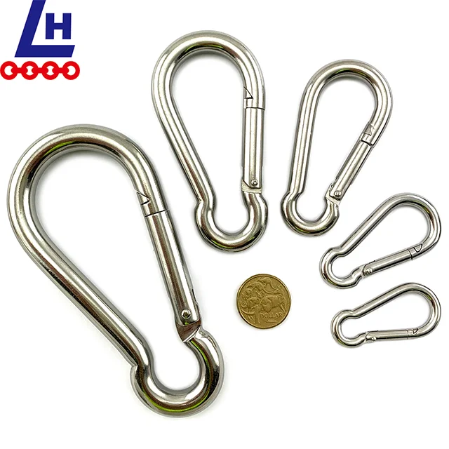 Оборудование для такелажа DIN 5299 пружинный крюк с предохранительной защелкой