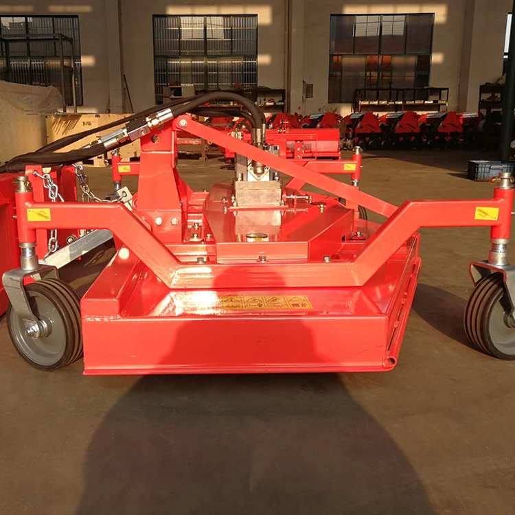 Mini Wheel Loader Implements 6 Foot 180 Hydraulic Finishing Mower