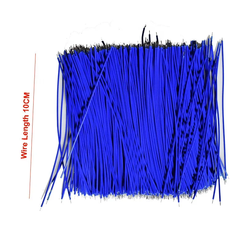 blue connecting wire 9-core 10cm electrical supplies wire for sale