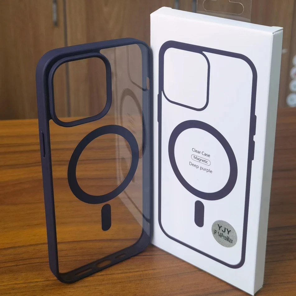Магнитный чехол-накладка с кольцом для беспроводной зарядки Iphone 13 Pro Max 6 1 7 защитный чехол