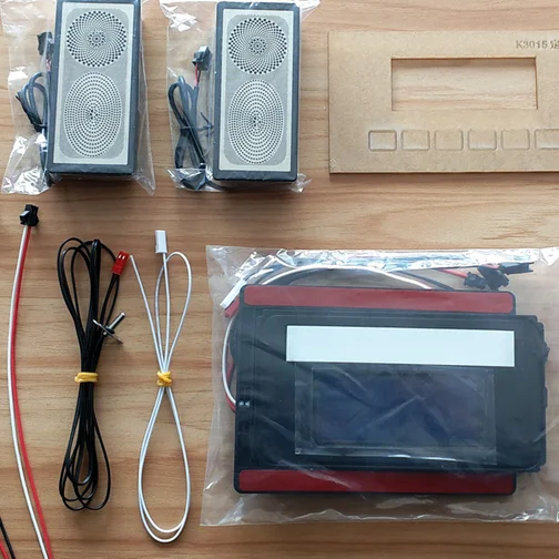 smart time temperature date calendar display blue tooth USB music fm radio for mirror of bathroom K3015