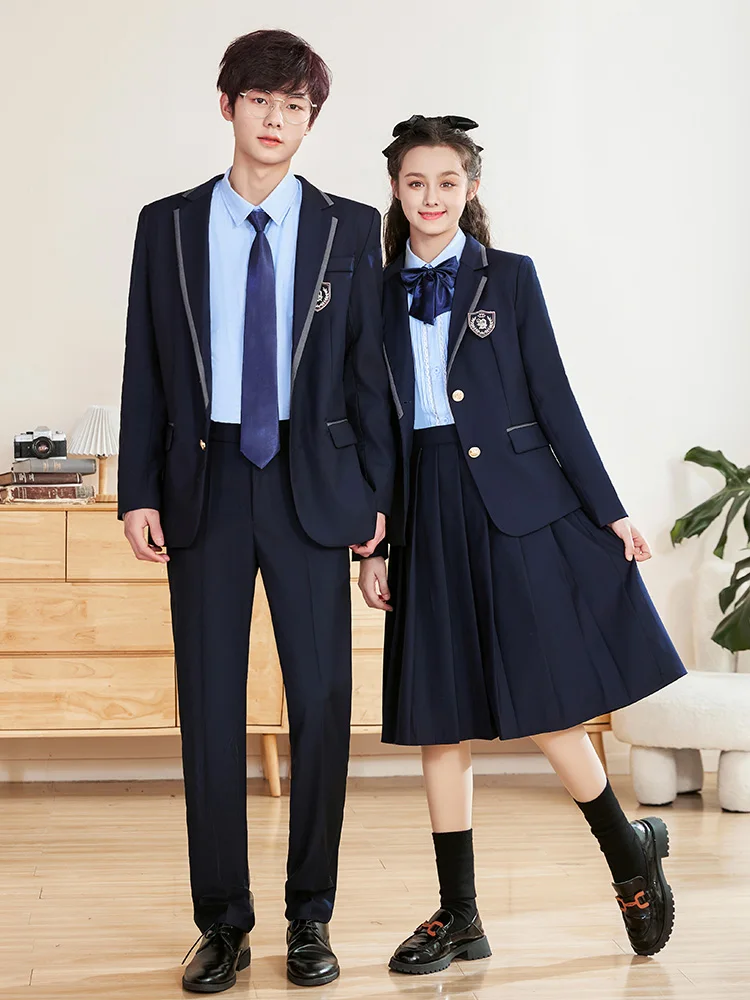Professional kindergarten teacher work clothes suit JK uniform Korean student school uniform long skirt suit