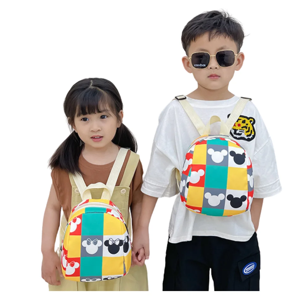 Cartoon Minnie Print Boys Girls Backpack School Bag Rucksack Minnie Mmouse Backpack School Bag