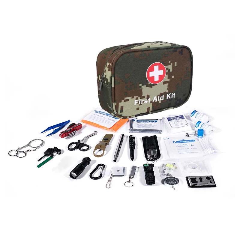 Rescue Army Hunting Outdoor Gear Emergency Kits Trauma Bag for Camping Boat