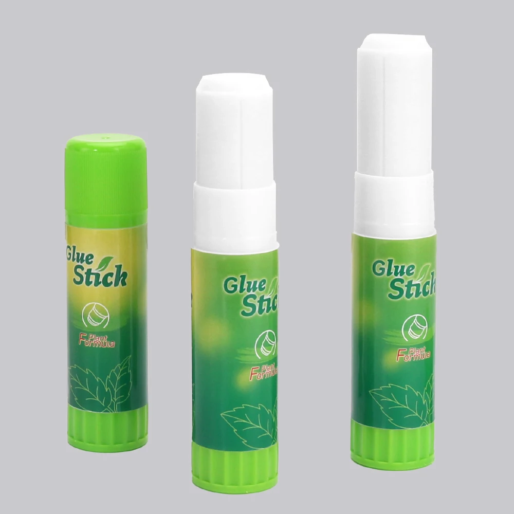 Non-toxic Fast Dry High Quality PVP White Color Customize Glue Stick For Papers Solid 36 Gram Glue Stick