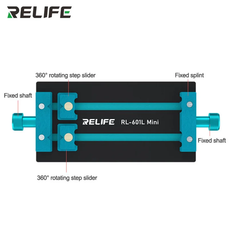 RELIFE RL-601L Mini Rotary Mobile Phone Motherboard Repair Multi-purpose Fixture Buckle Type Precise Positioning Clamp