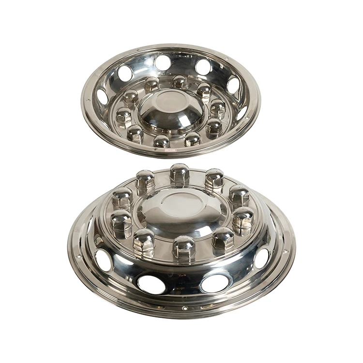 T304 хромированный симулятор колес из нержавеющей стали 22 5 дюйма для mack детали американского полугрузовика