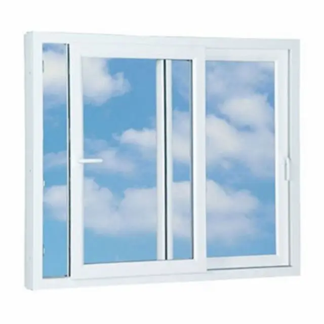 Canadian style Interior Home Upvc Windows Cheap Price Tempered Glass Grill Design Pvc Sliding Window