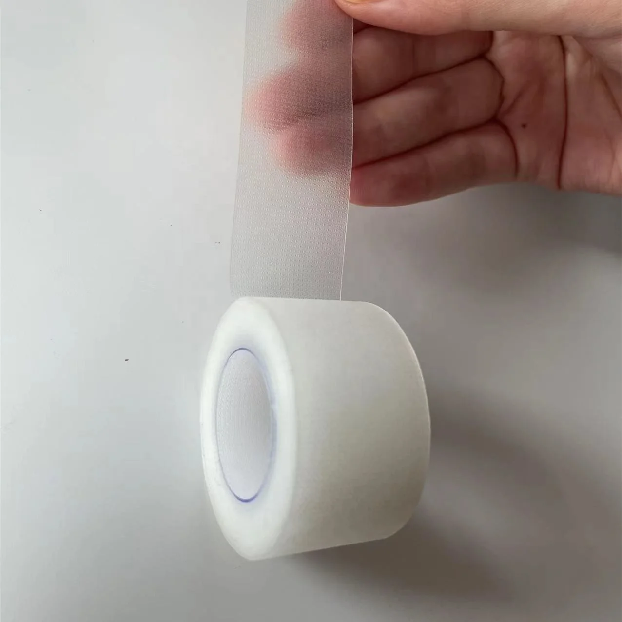 1.25cm Class I Single-adhesive Waterproof Medical Surgical Tape Transparent PE Tape With CE ISO13485