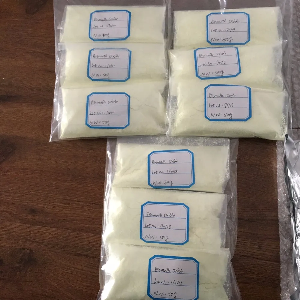 Bismuth Oxide powder Bismuth Trioxide powder for Firework