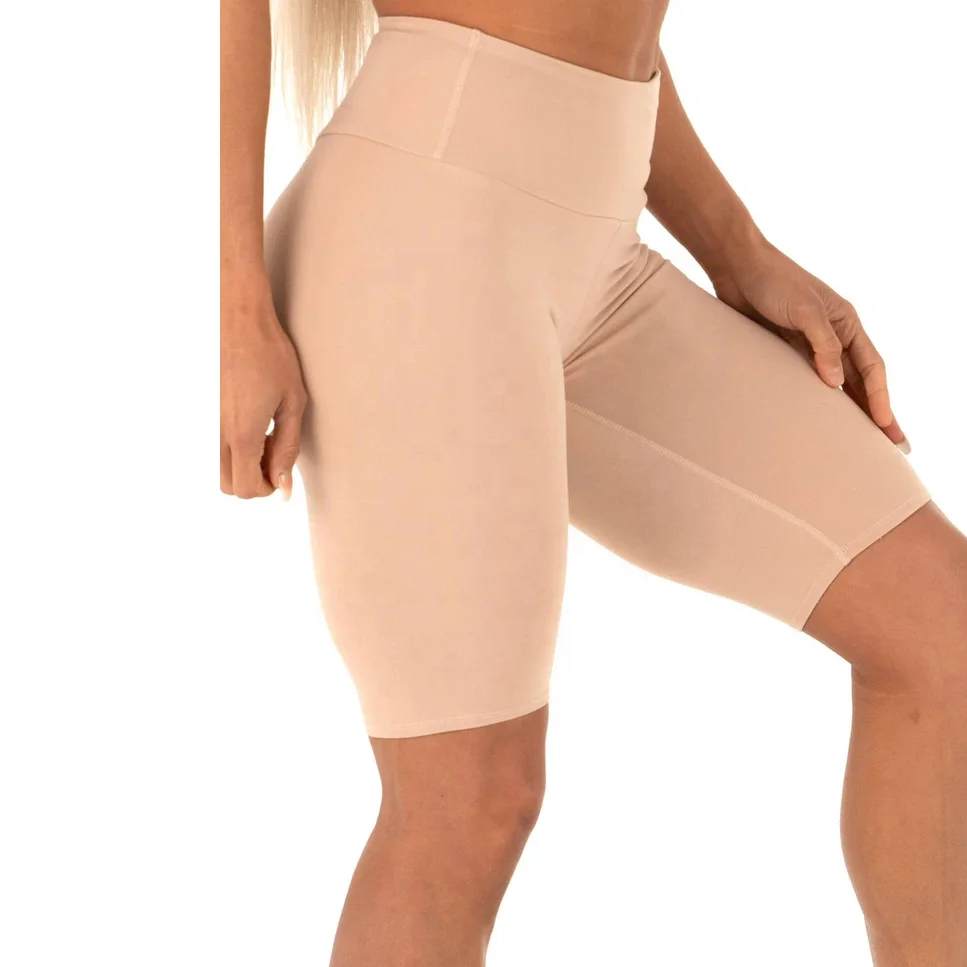 High Waisted Scrunch Butt Yoga Shorts Sexy Girls Wearing Push Up Biker Shorts Gym Active Wear