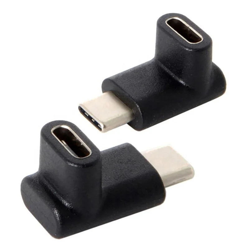 90 Degree Right Angle Male To Female Type C Adapter (6).jpg