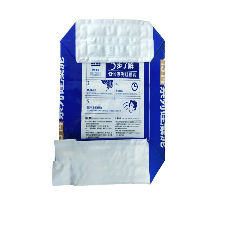 EGP 25kg 50kg PE Valve Bag Cement Bag Polyethalene PE Customized Kraft Paper Agriculture Gravure Printing Moisture Proof Accept
