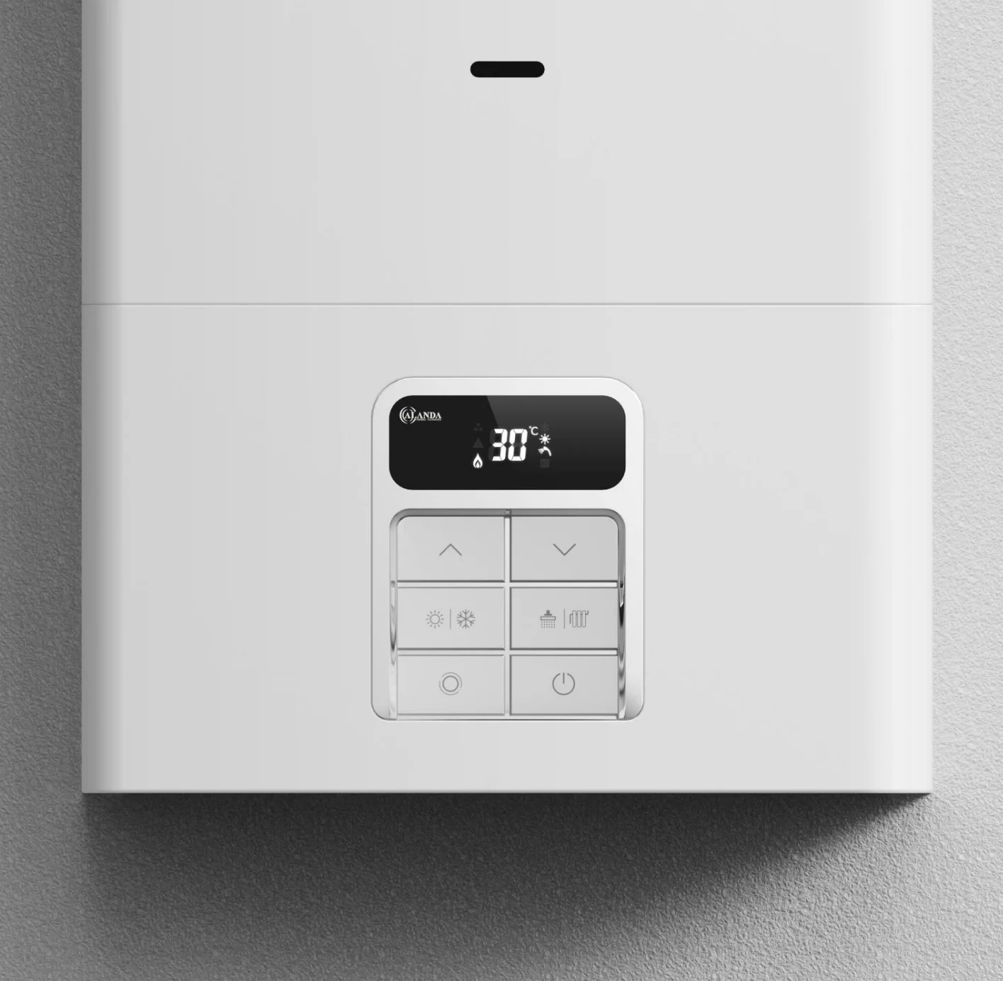 Wall Mounted Gas Boiler 2 Heat Exchangers 20KW 24KW Combi Gas Mini Boiler