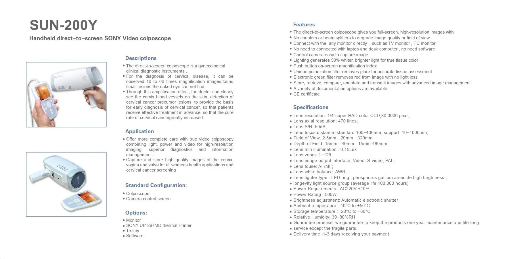 New Digital Colposcope Digital Electronic Video Colposcop Camera gynecological colposcope with Stand colposcopy