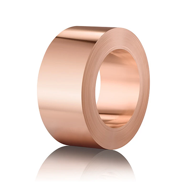 Copper Foil 0.1mm for Battery Copper Strip Coil Manufacturer Copper Coil / Copper Strip / Copper Tape