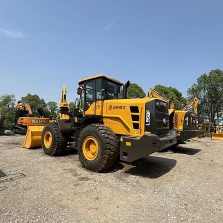 4 wheels loaders  sdlg  L958F heavy loader machine with low price