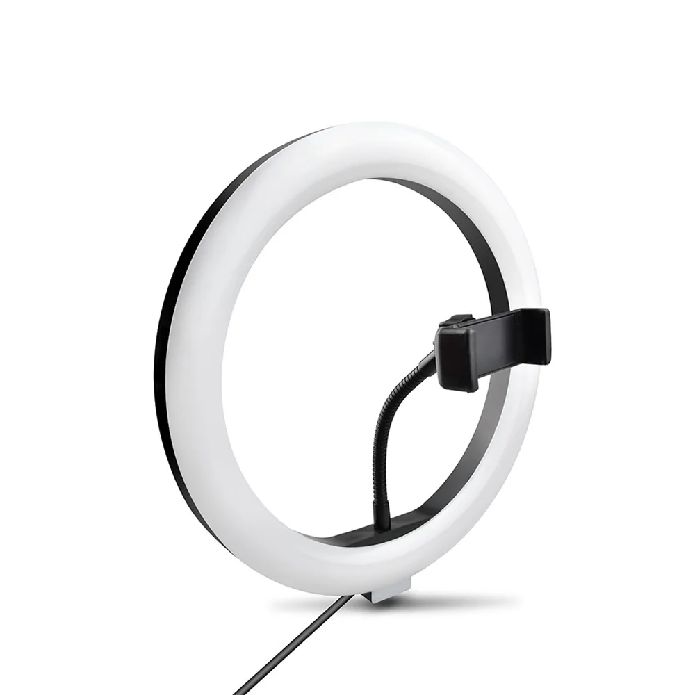 Vlog Beginners Smartphone Phone Video 26CM Ring Light Makeup Photography Fill Light Night Lamp LED Selfie Ring Light