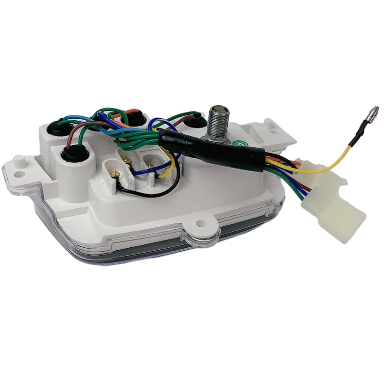 Motorcycle electrical system motorcycle instrument assembly speedometer dual mileage speedometer