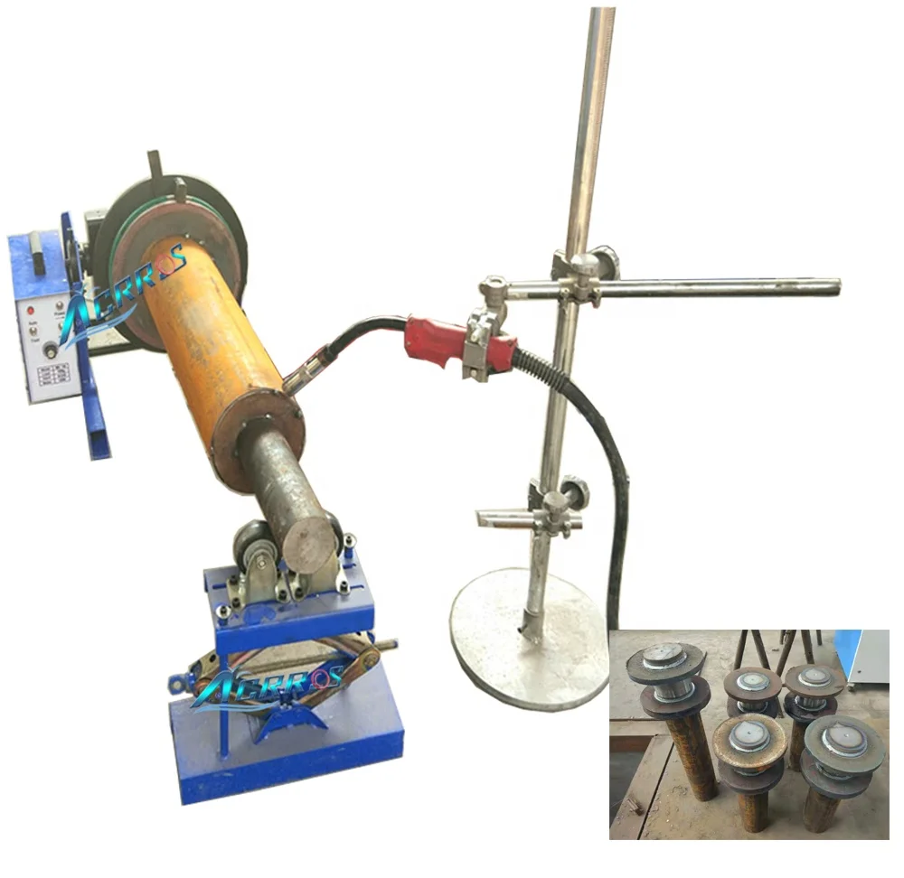 30 kg Aluminum Pipe Welding Positioner With 3 Jaw Quick Chuck
