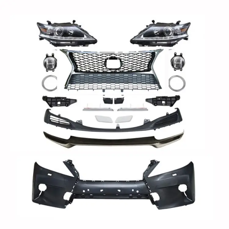 LDR High Quality PP Facelift Car Bumper Body Kits For Lexus Rx 2009 Upgrade To 2012 New Face