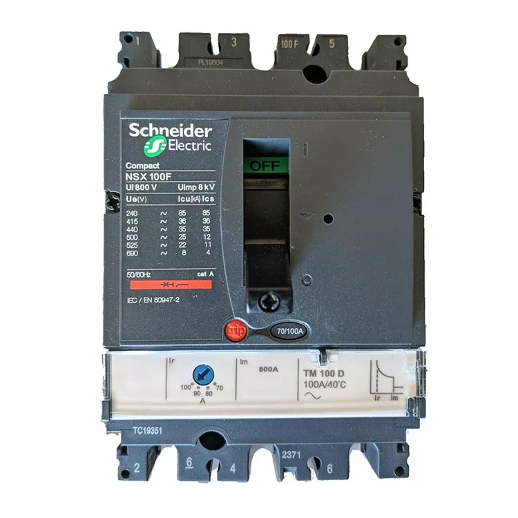 LV429630 Circuit Breaker Compact NSX NSX100F 3P 100 Amp schneider MCCB