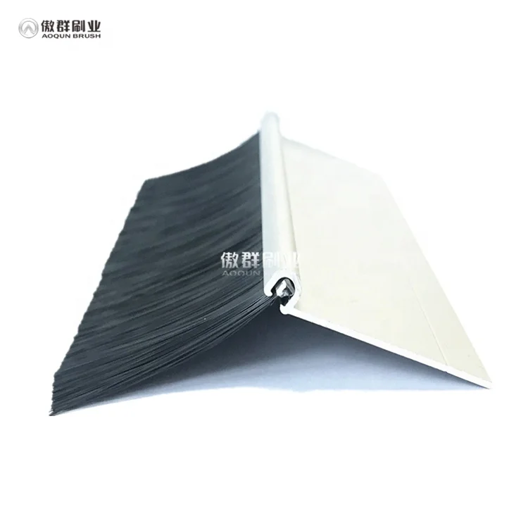 Aluminum Sliding Door Seal Dust Strip Brush For Door Rolled Up