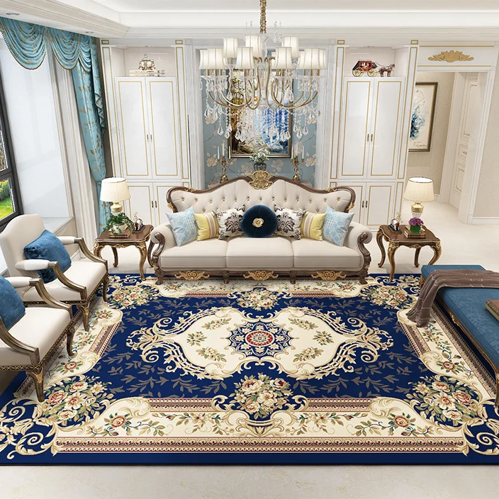 Area Rug Turkish Carpets Design 100% Polyester Wall to Wall Carpets Rugs Living Room Area Home Decor