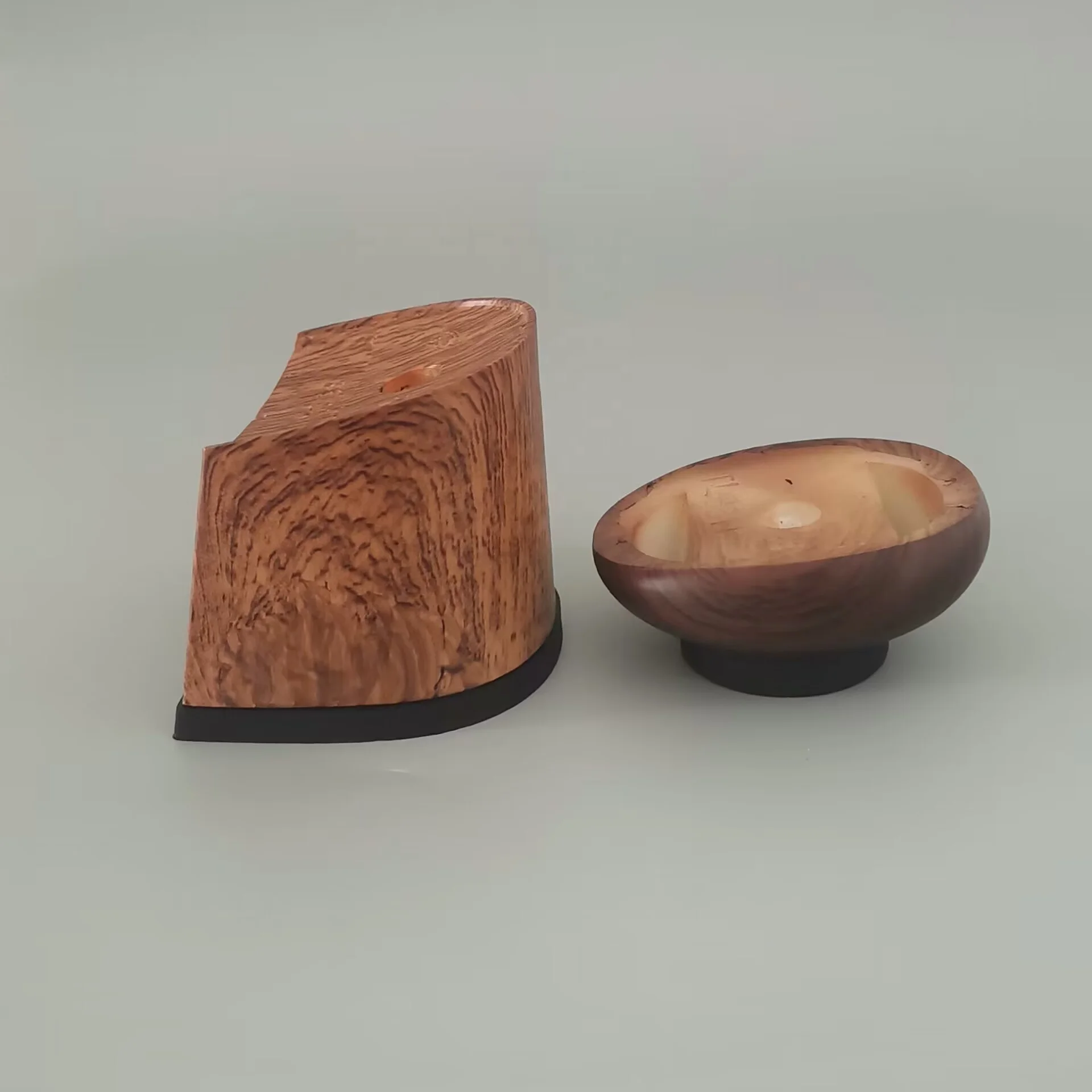 27mm& 55mm natural wood pattern shoe making heel