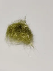 High Quality Yarn Green Color Superfine Bright Metallic Yarn Short Fiber Angelina Fiber