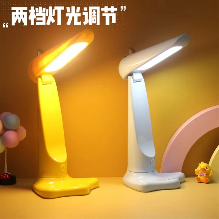 Складная Светодиодная настольная лампа с USB-зарядкой
