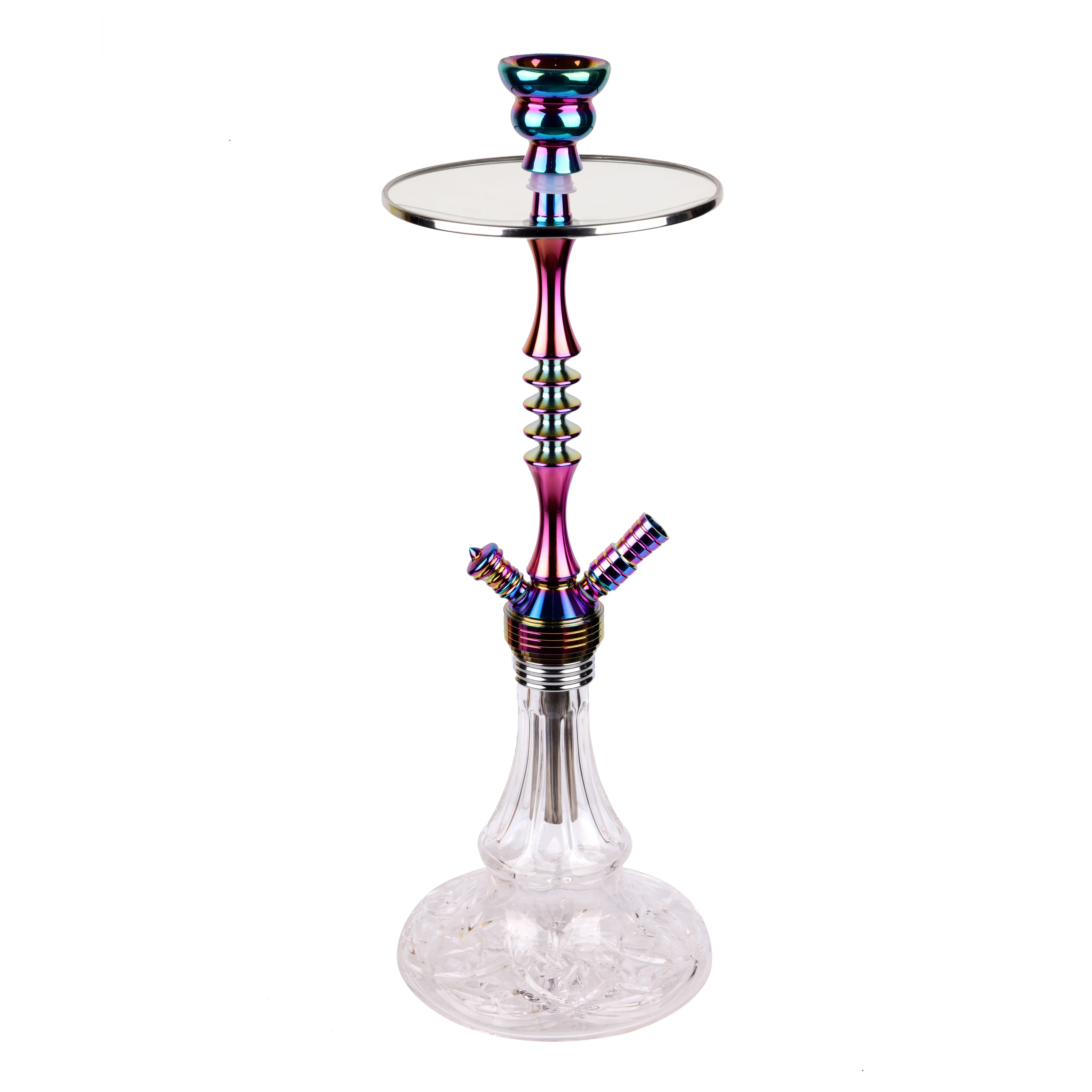 Gunter Factory Wholesale Metal Hookah High Quality Smoking Pipe Shisha 1 Hose Hookah