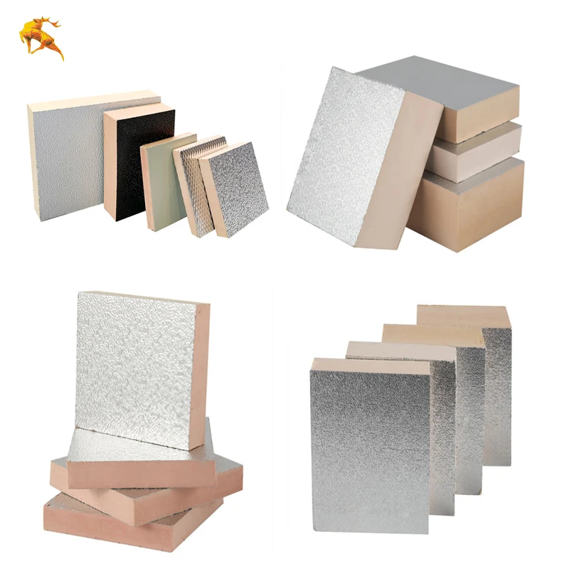 Continuous PUR/PIR/EPS Rock Wool sandwich panel production line Phenolic board making machine