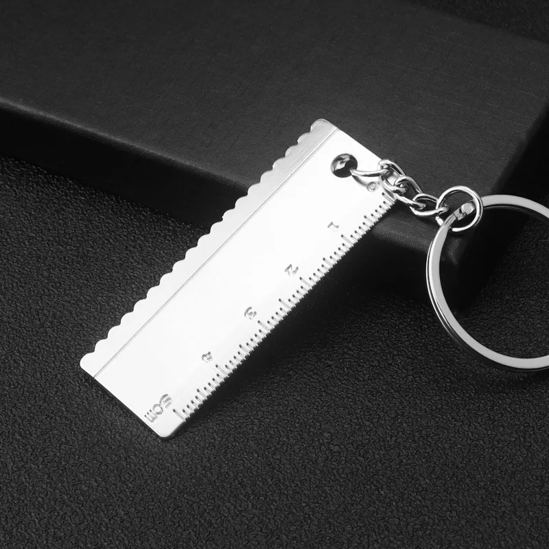 China Manufacturer Silver Key Rings Keyrings With Ring Mini Shovel Axe Saw Keychain