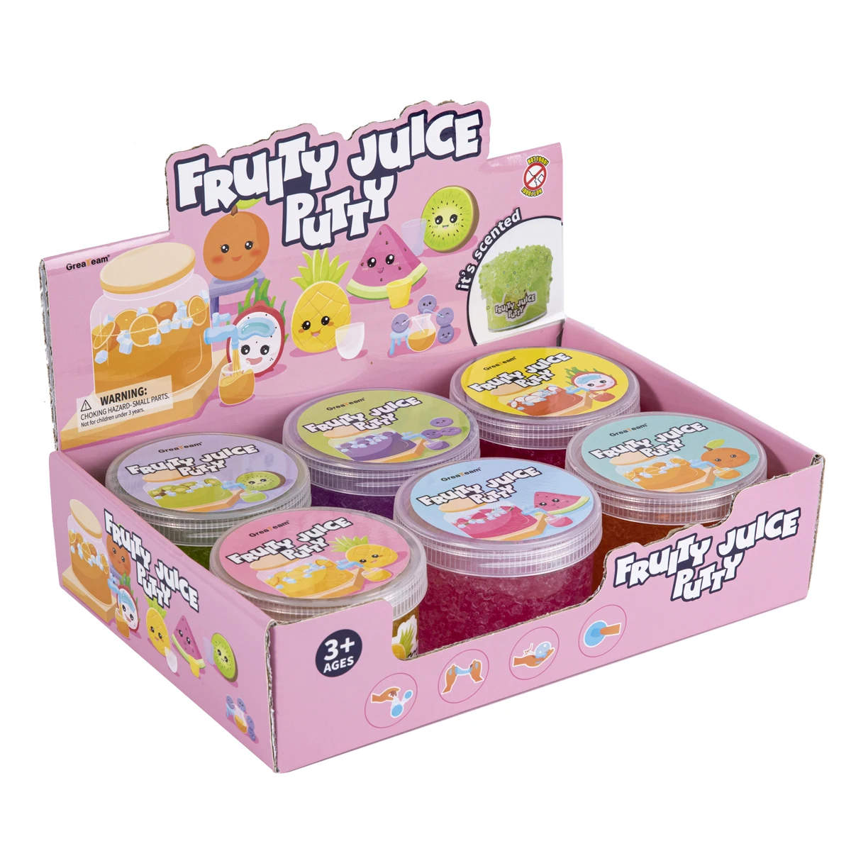 New designs popular Scented crystal putty Slime Educational Toys Doll Houses Polymer Clay