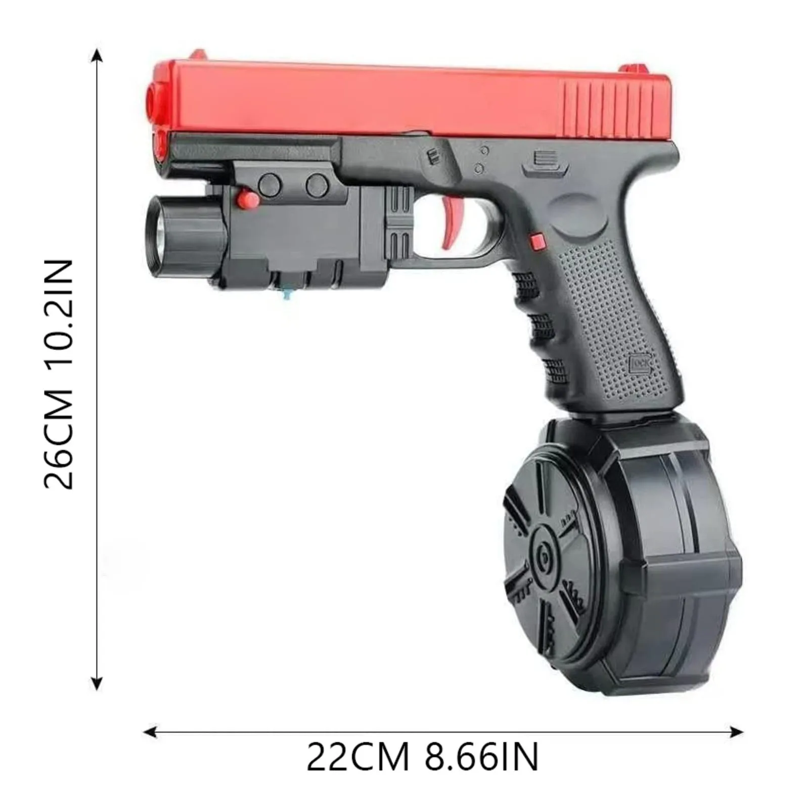 Splatter Ball Gel Blaster JM-X2 Glock Pistos Gun Automatic Manual Model Airsoft Weapon With Water Beads and Goggles