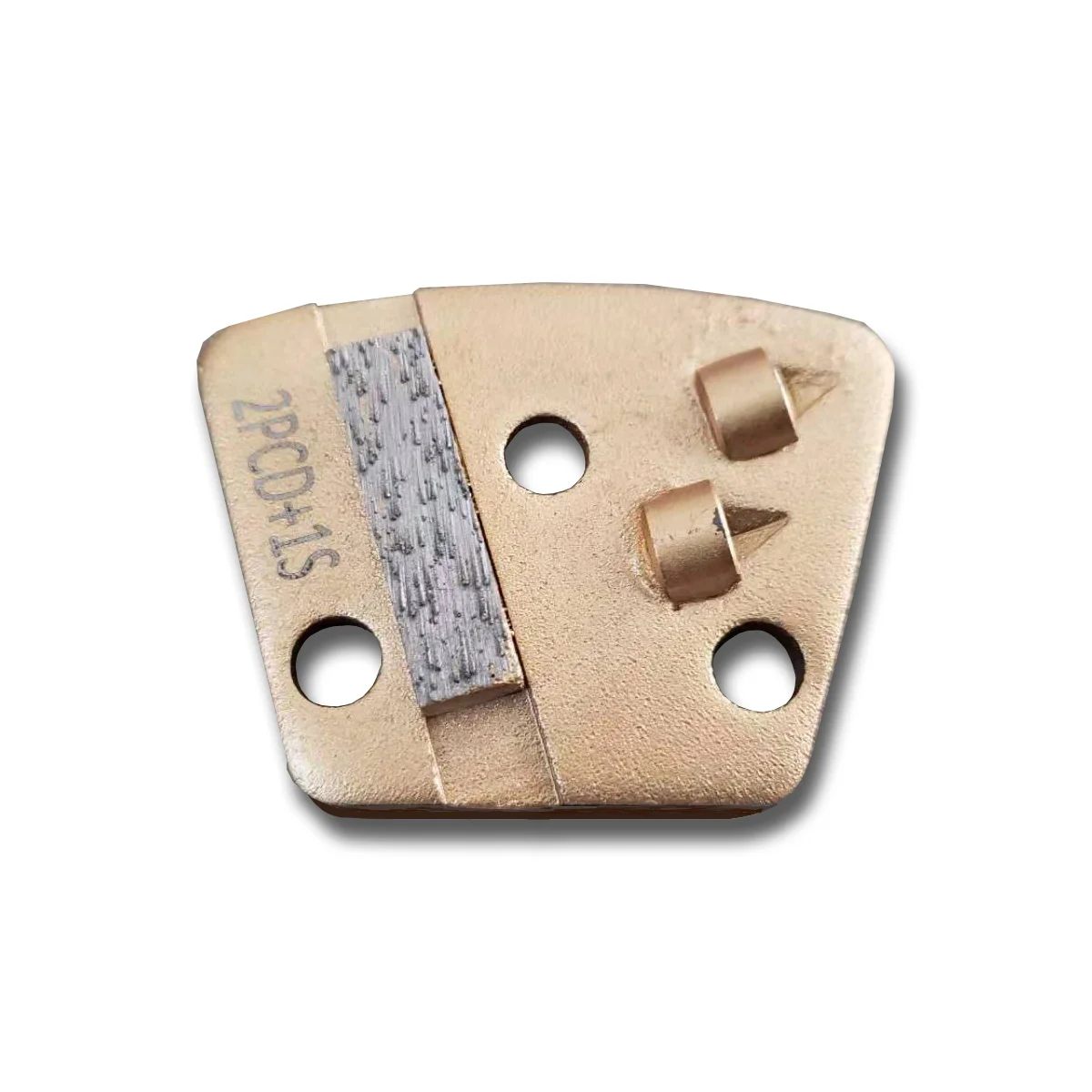 DT024 PCD Open up Concrete Floor 3 Holes 2PCD+1Segment Aggressive Diamond